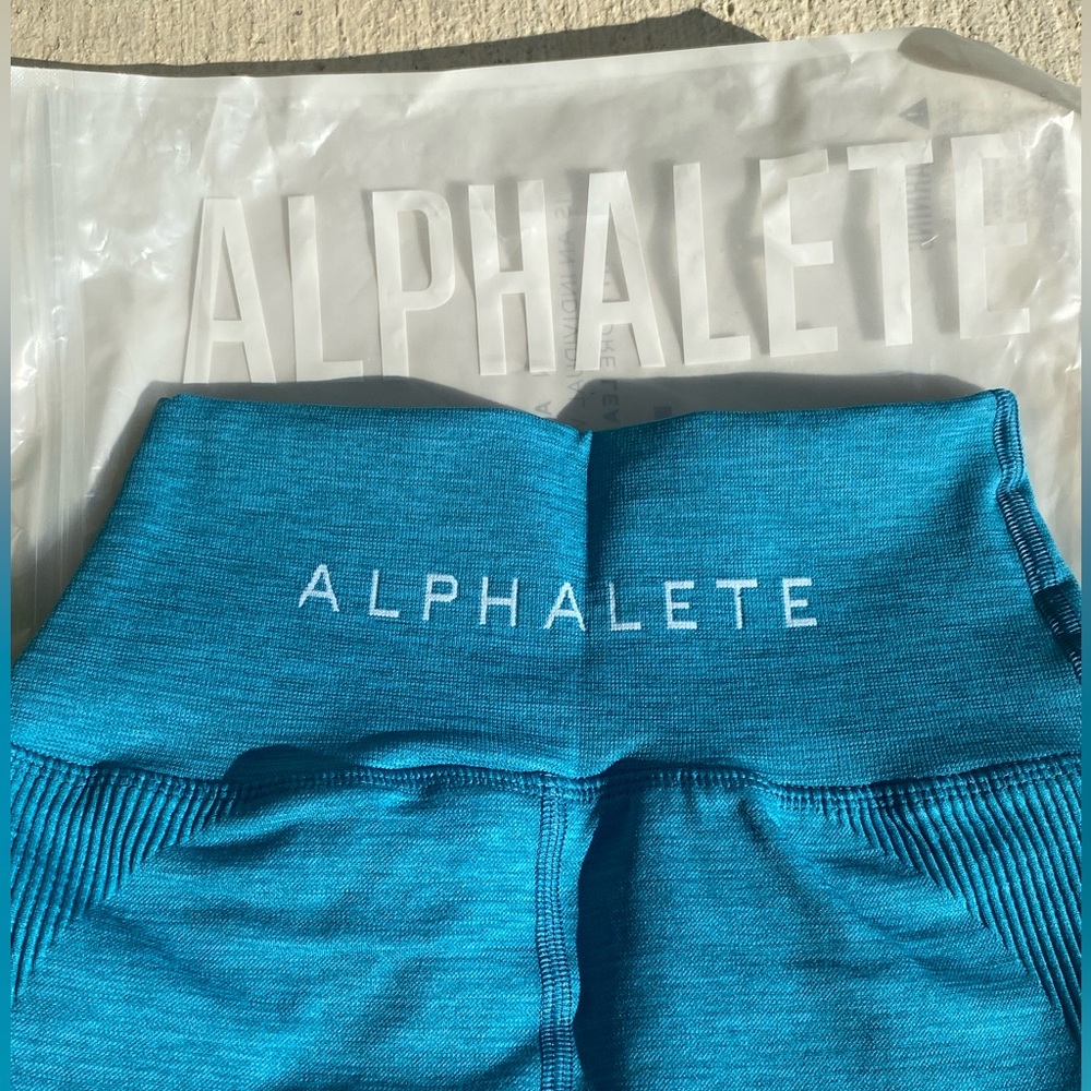 Alphalete Halo Leggings in Vivid Blue ~ New in Package - Picture 13 of 13